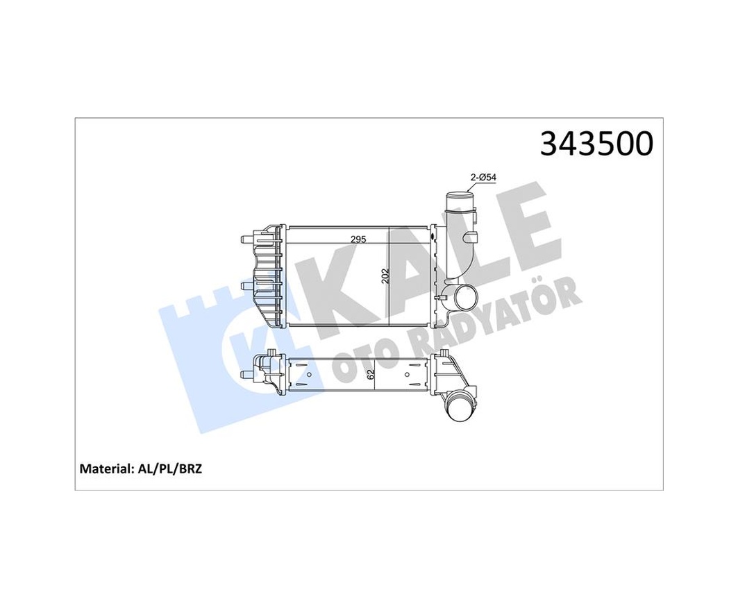 Kale 343500 Turbo Radyatörü Intercooler - Peugeot Boxer 1994-2002 1.9 Td Dizel 1307012080 - 0384e4 - 1340934080 - 0384g8 Kale 343500 Turbo Radyatörü Intercooler - Peugeot Boxer 1994-2002 1.9 Td Dizel 1307012080 - 0384e4 - 1340934080 - 0384g8