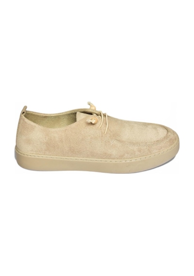 Fox Shoes Y602170902 Bej Süet Bağcıklı Casual Ayakkabı Bej