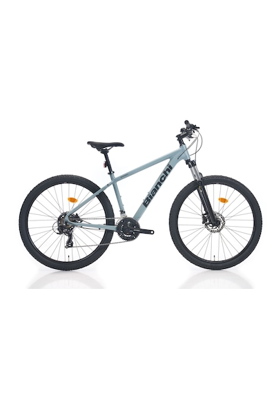Bianchi Magma 27.3 Tourney 3x7-v Hd Dağ Bisikleti - Gri-siyah - 43 Cm Gri - Siyah