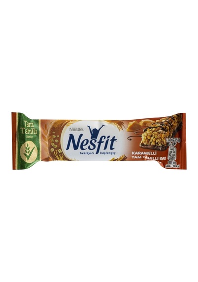 Nestlé Nesfit Tam Tahıl Bar Karamel 23,5 G - Besleyici Atıştırmalık Tarı