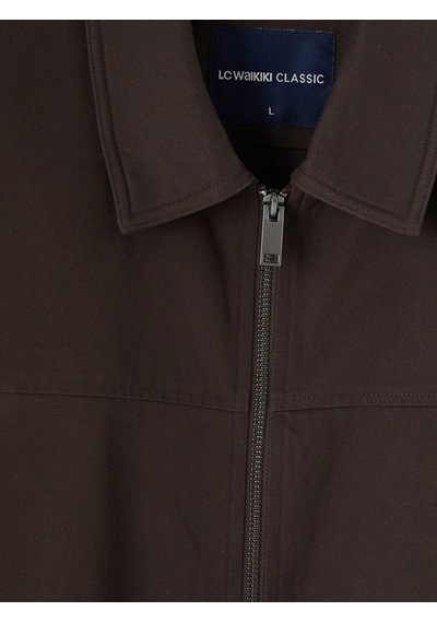 Lcwaıkıkı Classic Kahverengi Regular Fit Gömlek Yaka Erkek Ceket