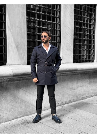Alaska The Last Frontier Regular Fit Su Geçirmez Soğuğa Dayanıklı Trençkot Lacivert Alaska The Last Frontier Regular Fit Su Geçirmez Soğuğa Dayanıklı Trençkot Lacivert