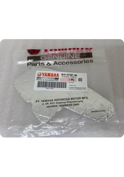 Yamaha Xmax 2018-22 Egzoz Arka Isı Kalkanı