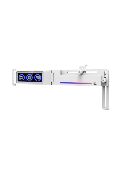 Zalman Zm-vs3 Ds White Dijital Göstergeli Ekran Kartı Destek Aparatı