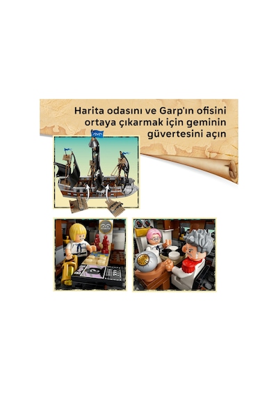 LEGO® ONE PIECE Garp’ın Savaş Gemisi 75646 - 9 Yaş ve Üzeri Çocuklar için 8 Minifigür İçeren Oyuncak Yapım Seti (1705 Parça)