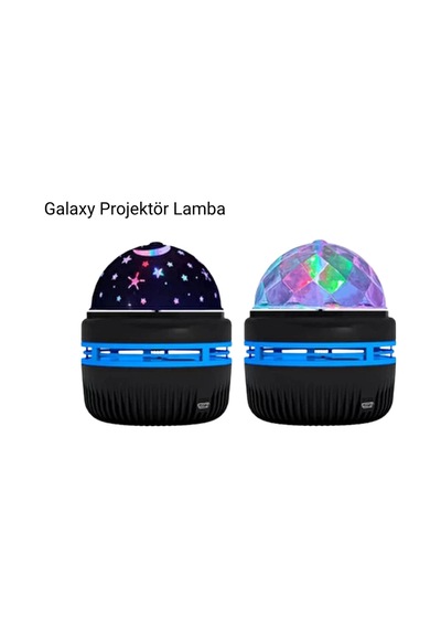Galaxy Projektörlü Gece Lambası Renkli