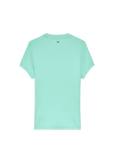 Tommy Jeans Kadın Tişört Dw0dw22302 Yeşil