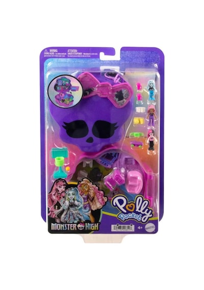 Polly Pocket Monster High Temalı Kompakt Oyun Seti