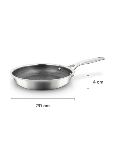 Uniqella Silver Pro Serisi 20cm Tava Çelik