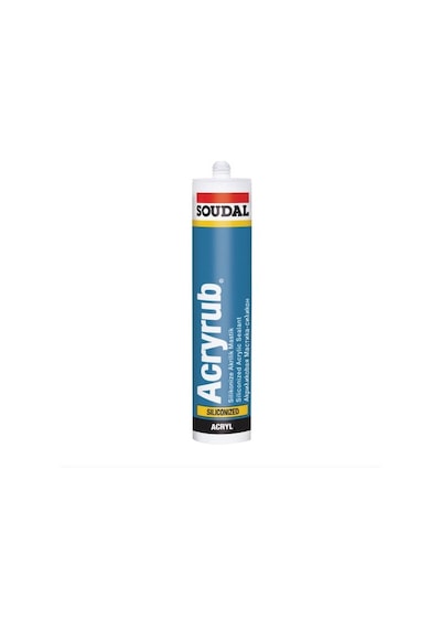 Soudal Silikonize Mastik 500 Gr Siyah 2 Adet