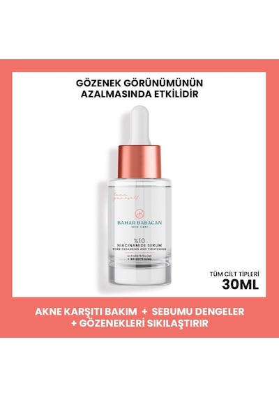 Bahar Babacan Sıkılaştırıcı ve Niacinamide Serum 30 ML