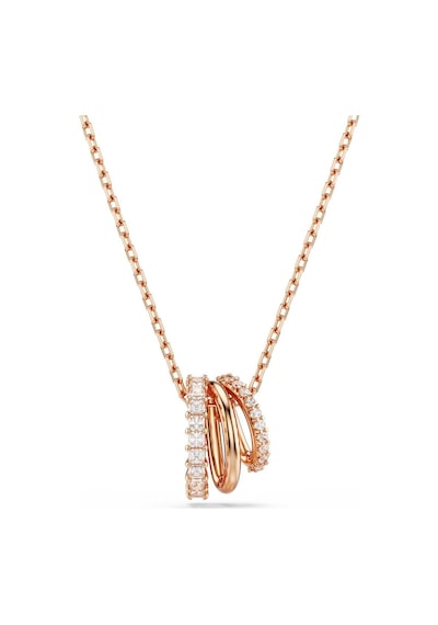 5701494 Swarovski Kolye Hyperbola:pend 3 Row Whıte/ros Çok Renkli