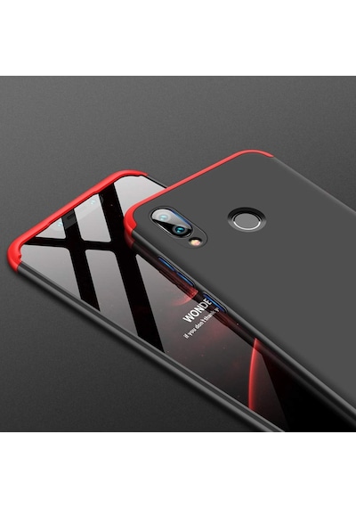 Huawei Honor Play Kılıf 3 Parçalı 360 Tam Korumalı Gkk Kapak