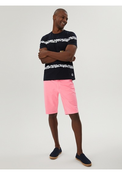 Regular Fit Erkek Şort Pembe