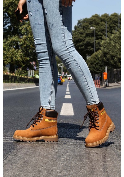 Fast Step Hakiki Deri Unisex Bot 938sga50 001