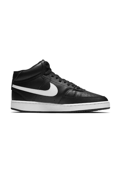 Nike Wmns Court Vision Mid Kadın Spor Ayakkabı Cd5436-001 Siyah Siyah