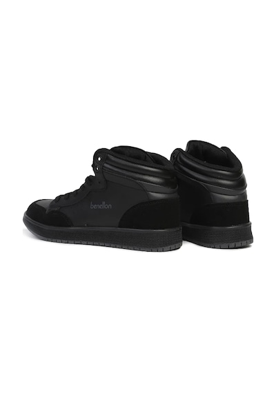 United Colors Of Benetton Benetton 30869 Erkek Günlük Sneaker Hi Ayakkabı Siyah