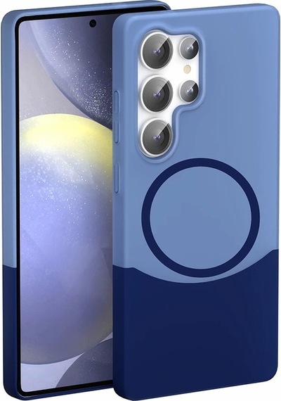 Galaxy   Uyumlu  S25 Ultra Kılıf M-safe Şarj Özellikli Mıknatıslı Zore Duble Kapak