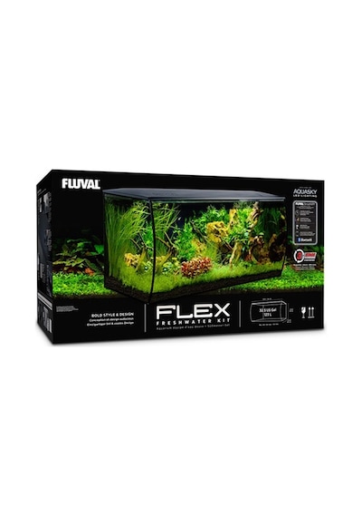 Fluval Flex Akvaryum 123 Lt Siyah