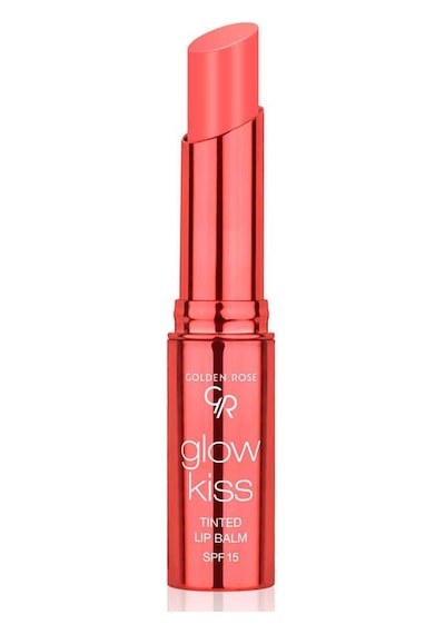 Golden Rose Glow Kiss Tinted Shea Yağı Hyaluronik Asit Ve Vitamin E İçeren Renkli Dudak Balmı 04 Peach Shake