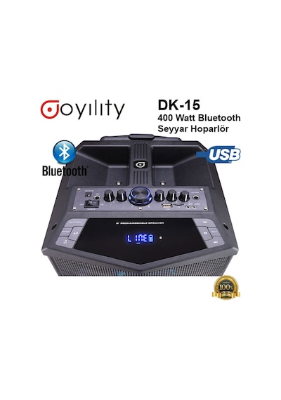 Oyility Dk-15 Bluetooth Seyyar Hoparlör.