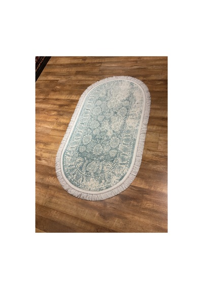 Daphne 10305a Mavi Oval Halı