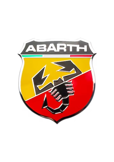 Fiat Abarth Logo 3d Alüminyum Abarth Logo Amblem Çıkartma Rozet İthal 1. Sınıf