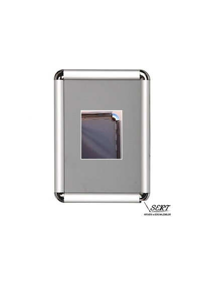 Alüminyum Rondo Köşe A4 Çerçeve 21X30 Açılır Kapanır