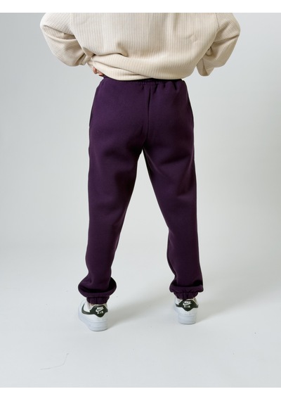 Cocopelli Şardonlu Mor Kadın Jogger Eşofman Coc2541