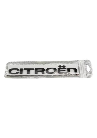 Citroen C4 Uyumlu Piano Black Bagaj Yazısı Arması Logosu 3m 3d Abs 185x17mm