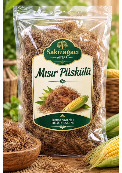 Sakızağacıaktar Mısır Püskülü 250 Gr
