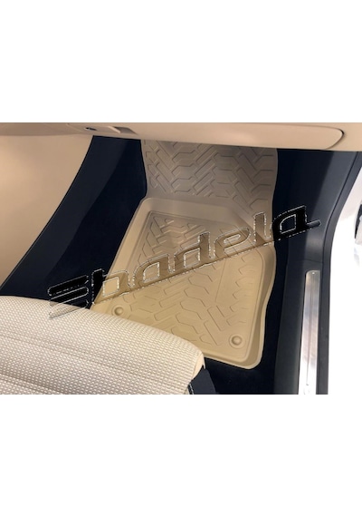 Vw Passat Cc 2009-2010 3d Kauçuk Bej Havuzlu Paspas İthal