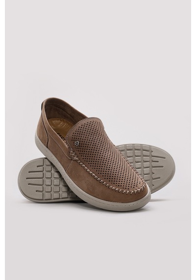 FAST STEP Hakiki Deri Erkek Casual Ayakkabı 302ma1211 Kum