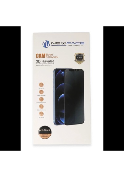 Newface Xiaomi Redmi Note 13 Pro 5g 3d Antistatik Hayalet Cam Ekran Koruyucu
