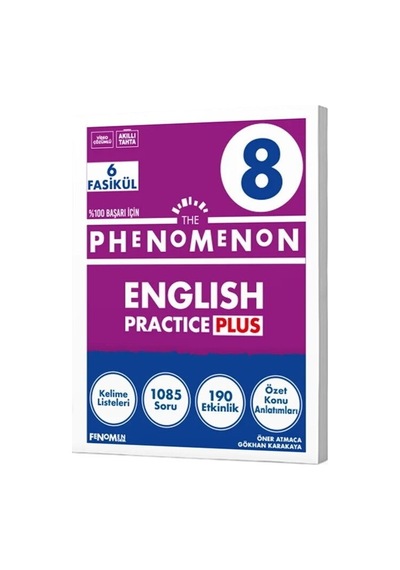 8. Sınıf The Phenomenon Englısh Practıce Plus 6 Fasikül Fenomen Okul Yayınları