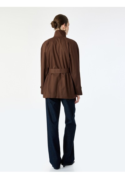 Koton Pamuklu Reglan Uzun Kollu Düğmeli Kemerli Gabardin Dik Yaka Trençkot Kahverengi 7wak00171ew Kahve Koton Pamuklu Reglan Uzun Kollu Düğmeli Kemerli Gabardin Dik Yaka Trençkot Kahverengi 7wak00171ew Kahve