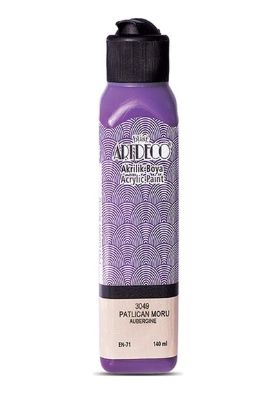 Artdeco Akrilik Boya 140 Ml Patlıcan Moru 070R-3049