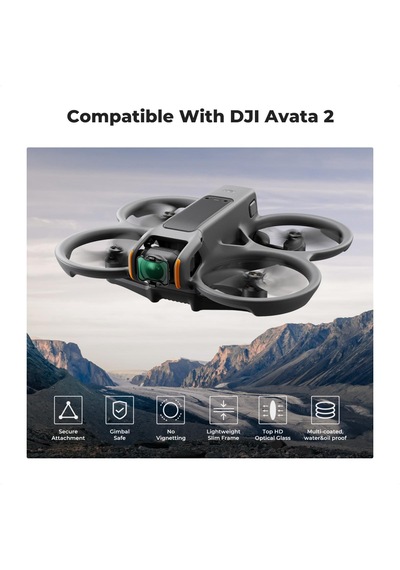 K&F Concept Djı Avata 2 Uyumlu Polarize Filtre