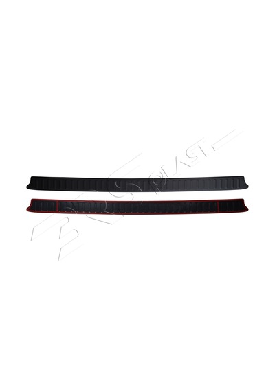 Opel Vivaro Uyumlu 2001-2014 Uzun Model Abs Arka Tampon Üstü Koruma