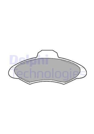 DELPHI LP673 Fren Balatası Ön Escort V 90- Escort Vıı 95- Orion III 90-
