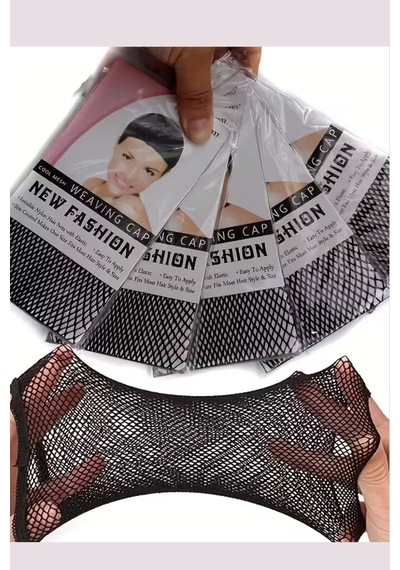 Kadınlar İçin Elastik Peruk Saç Ağı Yüksek Kaliteli, Açık Bitişli Perukler İçin Moda File Çoklu Renk