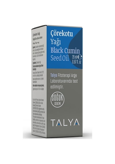 Talya Saf ve Doğal Soğuk Sıkım Çörekotu Yağı 20 ML