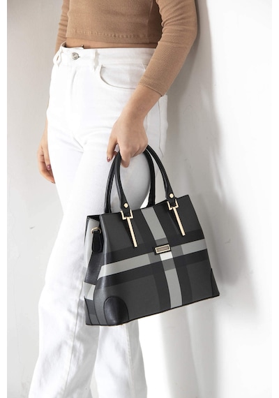 Silver & Polo Silver Polo Kadın El Ve Çapraz Çanta 667 Black-black