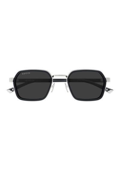 Guccı 2074s 001 51-22 Güneş Gözlüğü Gümüş