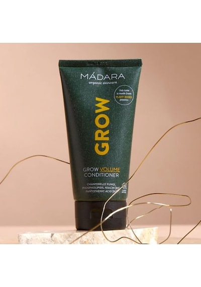 Mádara Grow Volume Conditioner 50 Spf Organik Saç Bakımı Langa Ve Güç Için