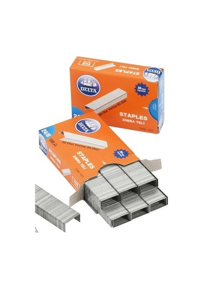 Delta Zımba Teli No 24/8 Beyaz 1000 Li 1522