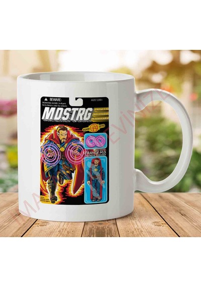 1-1768 Doctor Strange Action Figure İki Tarafı Baskılı Kupa Bardak.jpg