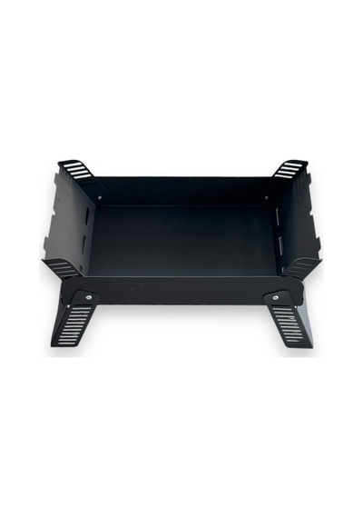Tr Paslanmaz Izgaralı Portatif Katlanır Mangal 47x25cm Model X1 - Taşıma Çantalı Pratik Diğer