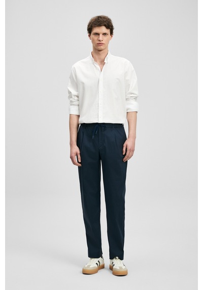 Lufian Danıel Erkek Basic Gömlek Regular Fit Beyaz Beyaz 111010677100500