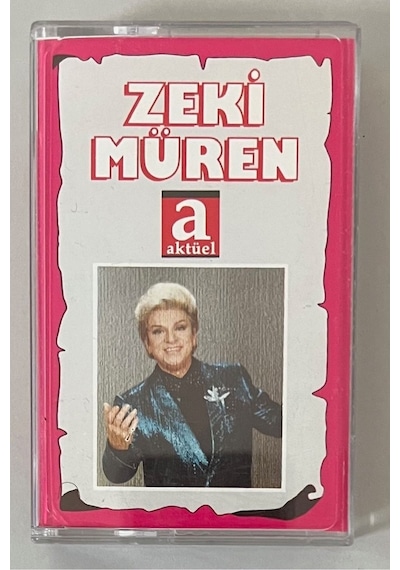 Zeki Müren Kaset Orjinal Dönem Baskı